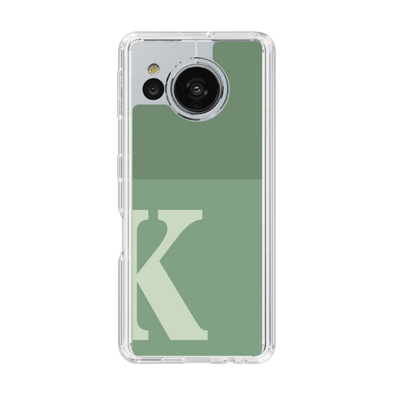 Slim Protection Case［ Original - initial two tone - K green ］