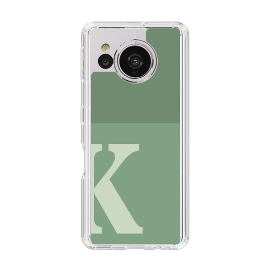 Slim Protection Case［ Original - initial two tone - K green ］