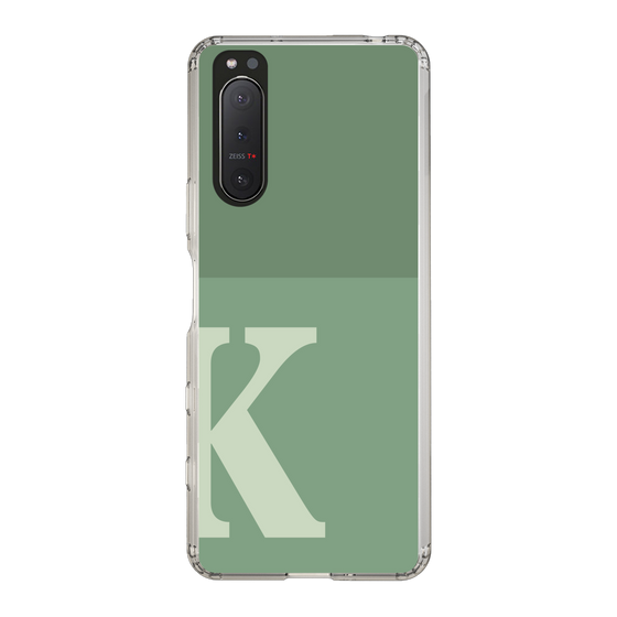 Slim Protection Case［ Original - initial two tone - K green ］
