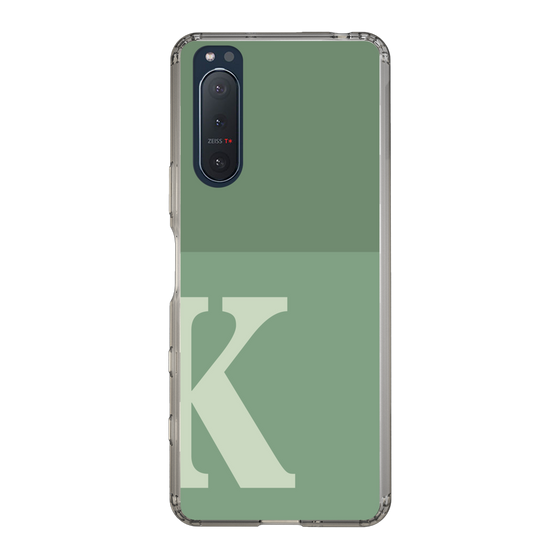 Slim Protection Case［ Original - initial two tone - K green ］