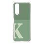 Slim Protection Case［ Original - initial two tone - K green ］