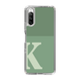 Slim Protection Case［ Original - initial two tone - K green ］