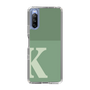 Slim Protection Case［ Original - initial two tone - K green ］