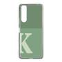 Slim Protection Case［ Original - initial two tone - K green ］