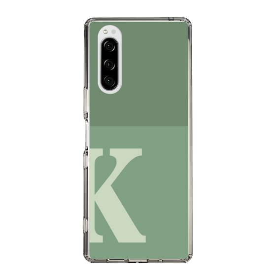 Slim Protection Case［ Original - initial two tone - K green ］