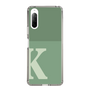 Slim Protection Case［ Original - initial two tone - K green ］