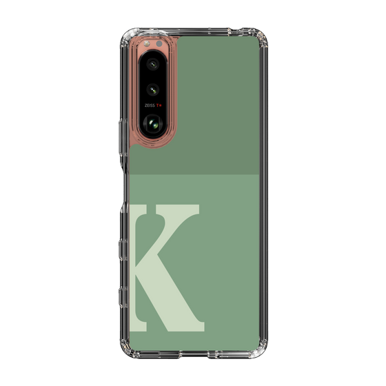 Slim Protection Case［ Original - initial two tone - K green ］