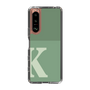 Slim Protection Case［ Original - initial two tone - K green ］