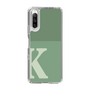 Slim Protection Case［ Original - initial two tone - K green ］