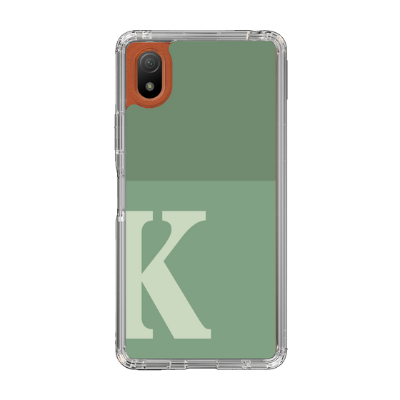 Slim Protection Case［ Original - initial two tone - K green ］