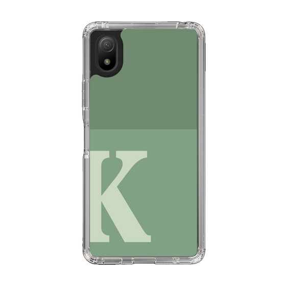 Slim Protection Case［ Original - initial two tone - K green ］