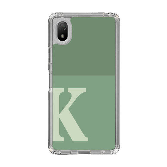 Slim Protection Case［ Original - initial two tone - K green ］