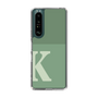 Slim Protection Case［ Original - initial two tone - K green ］