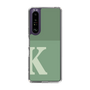 Slim Protection Case［ Original - initial two tone - K green ］