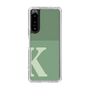 Slim Protection Case［ Original - initial two tone - K green ］