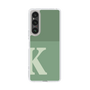 Slim Protection Case［ Original - initial two tone - K green ］