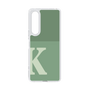 Slim Protection Case［ Original - initial two tone - K green ］