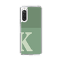 Slim Protection Case［ Original - initial two tone - K green ］
