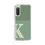 Slim Protection Case［ Original - initial two tone - K green ］