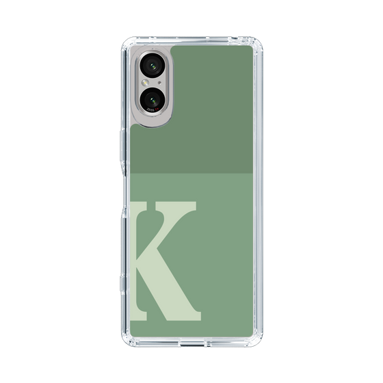 Slim Protection Case［ Original - initial two tone - K green ］