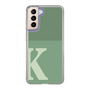 Slim Protection Case［ Original - initial two tone - K green ］