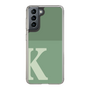 Slim Protection Case［ Original - initial two tone - K green ］