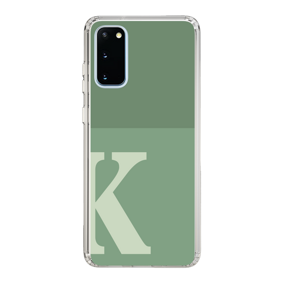 Slim Protection Case［ Original - initial two tone - K green ］