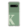Slim Protection Case［ Original - initial two tone - K green ］