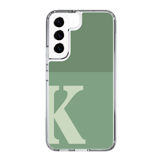 Slim Protection Case［ Original - initial two tone - K green ］