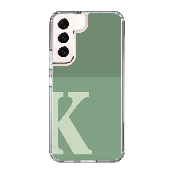 Slim Protection Case［ Original - initial two tone - K green ］