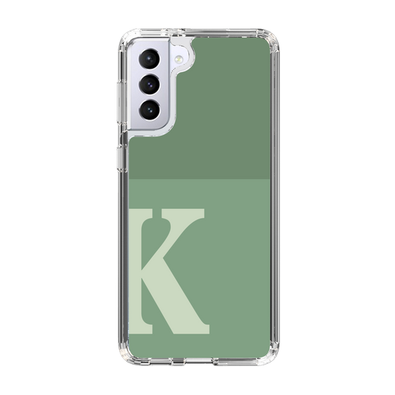Slim Protection Case［ Original - initial two tone - K green ］
