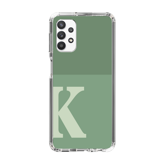 Slim Protection Case［ Original - initial two tone - K green ］