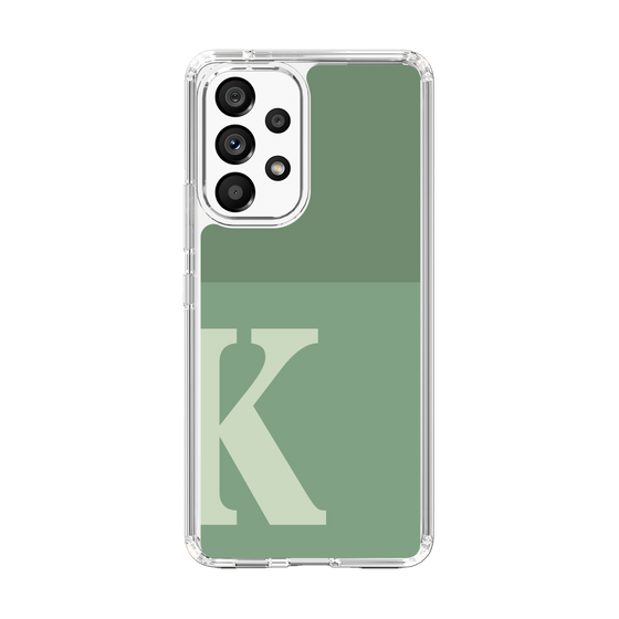 Slim Protection Case［ Original - initial two tone - K green ］