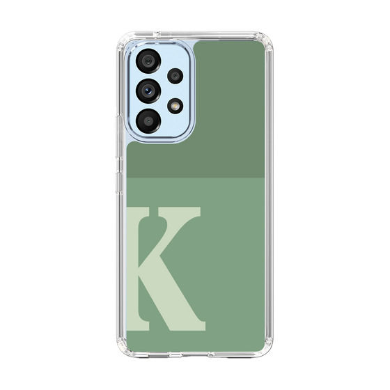 Slim Protection Case［ Original - initial two tone - K green ］