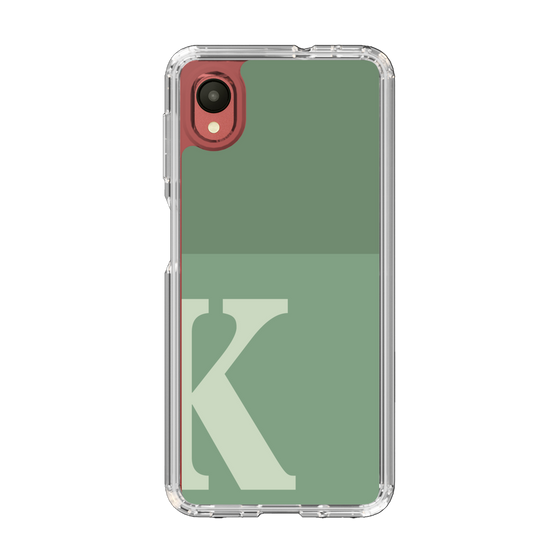 Slim Protection Case［ Original - initial two tone - K green ］
