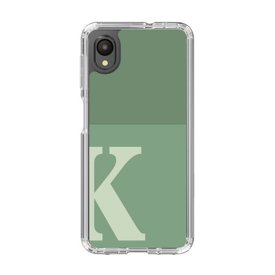 Slim Protection Case［ Original - initial two tone - K green ］