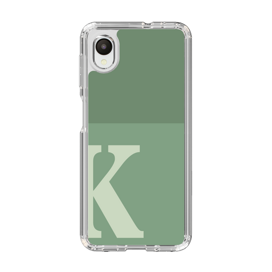 Slim Protection Case［ Original - initial two tone - K green ］