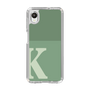 Slim Protection Case［ Original - initial two tone - K green ］