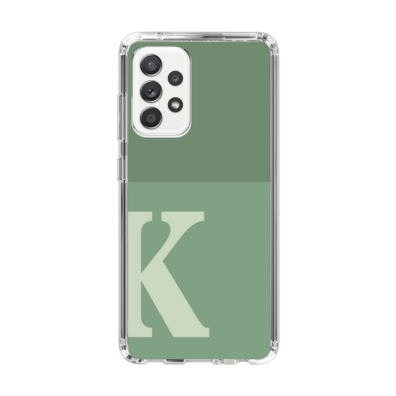 Slim Protection Case［ Original - initial two tone - K green ］