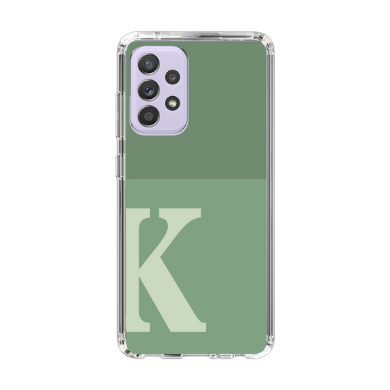 Slim Protection Case［ Original - initial two tone - K green ］