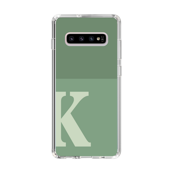 Slim Protection Case［ Original - initial two tone - K green ］