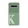 Slim Protection Case［ Original - initial two tone - K green ］