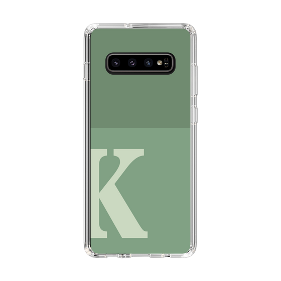 Slim Protection Case［ Original - initial two tone - K green ］