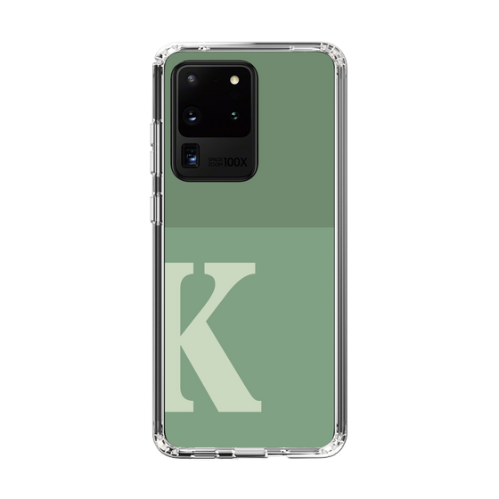 Slim Protection Case［ Original - initial two tone - K green ］