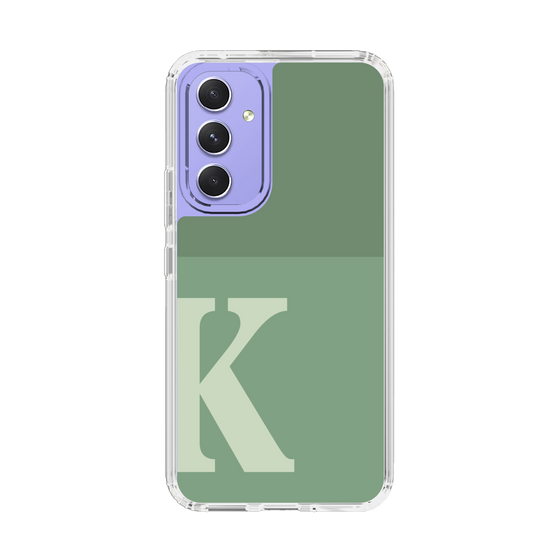 Slim Protection Case［ Original - initial two tone - K green ］