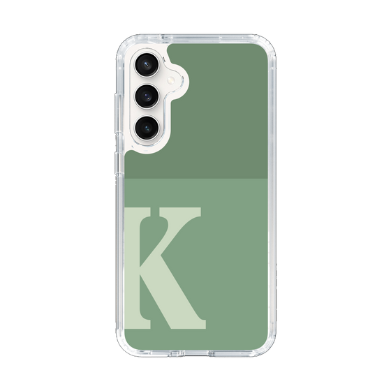 Slim Protection Case［ Original - initial two tone - K green ］
