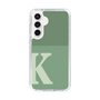 Slim Protection Case［ Original - initial two tone - K green ］
