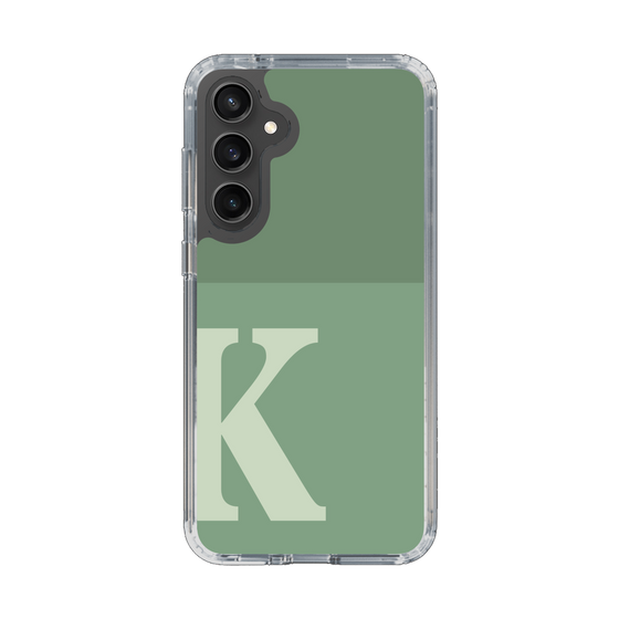 Slim Protection Case［ Original - initial two tone - K green ］