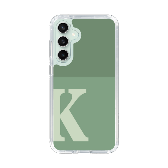 Slim Protection Case［ Original - initial two tone - K green ］