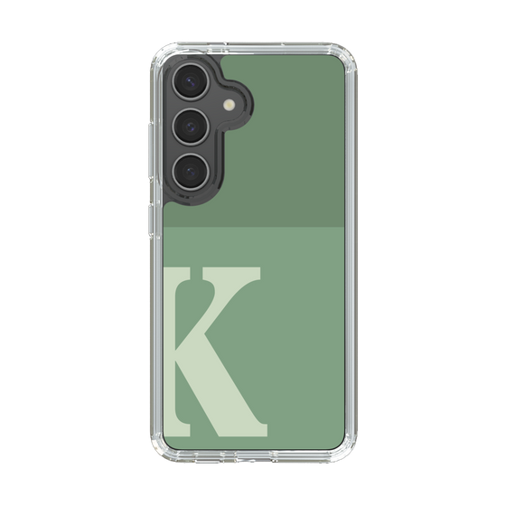 Slim Protection Case［ Original - initial two tone - K green ］